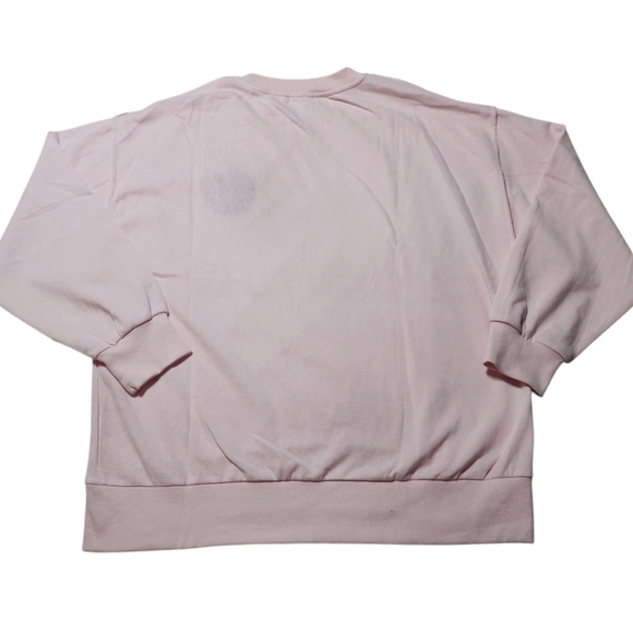 Pink Embroidered Ice Skating Sweatshirt - Picture 2 of 8